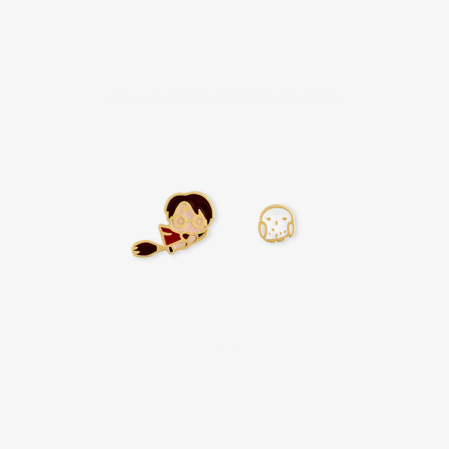 Harry Potter Earring Epoxy Harry & Hedwig