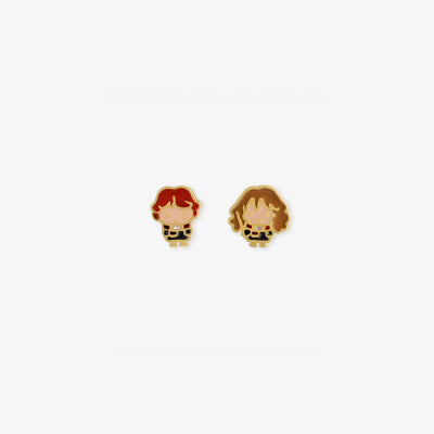 Harry Potter Earring Epoxy Ron & Hermione