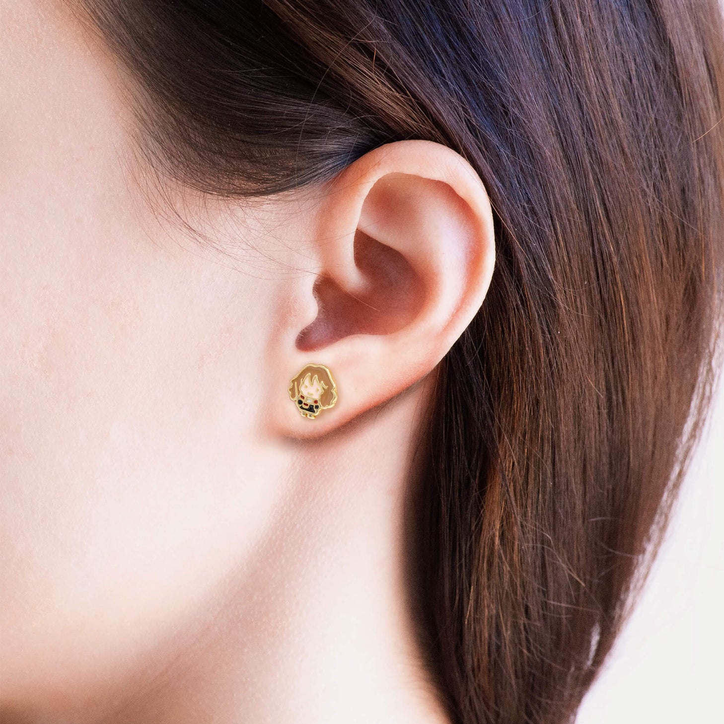 Harry Potter Earring Epoxy Ron & Hermione
