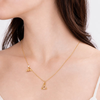 Harry Potter Necklace Deathly Hallows