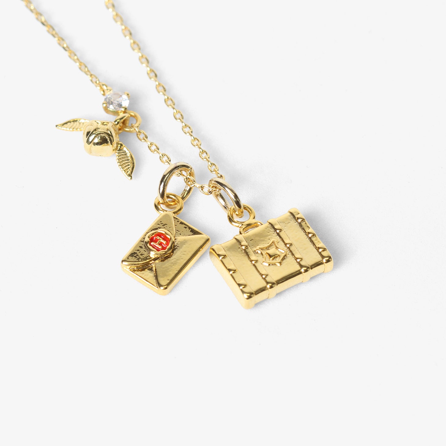 Harry Potter Necklace Hogwarts Letter