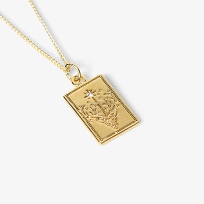 Harry Potter Necklace Medallion Doe
