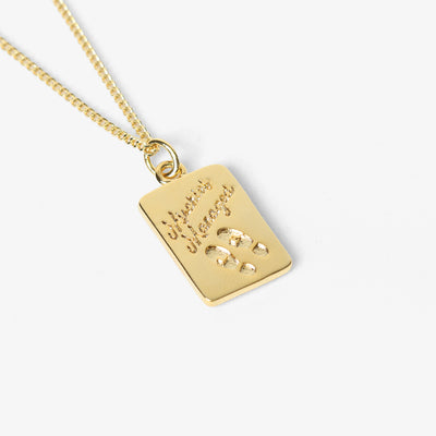 Harry Potter Necklace Marauder's Map