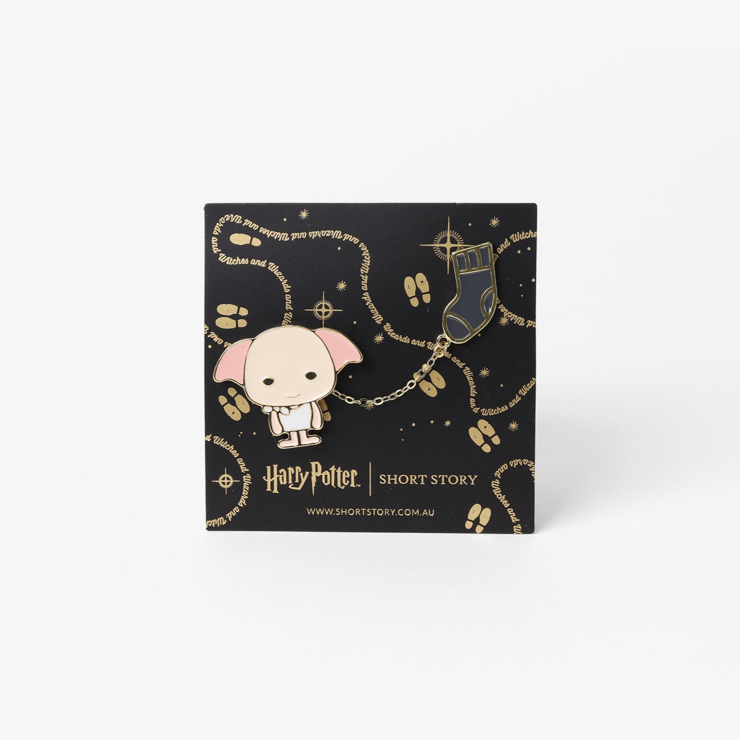Harry Potter Enamel Pin Dobby & Sock