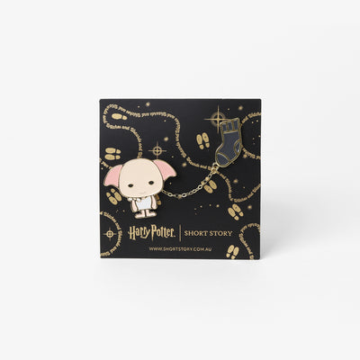 Harry Potter Enamel Pin Dobby & Sock
