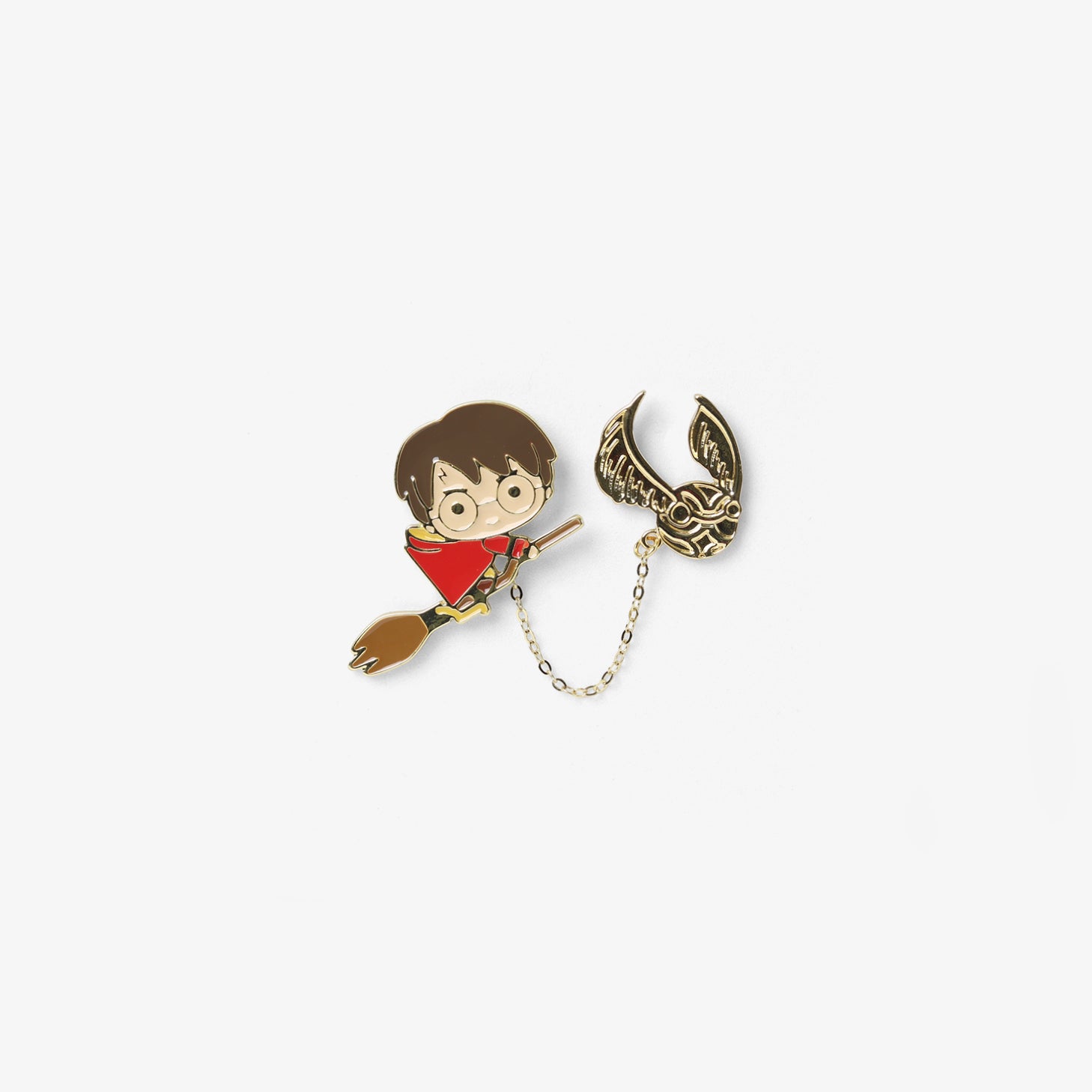 Harry Potter Enamel Pin Harry & Golden Snitch