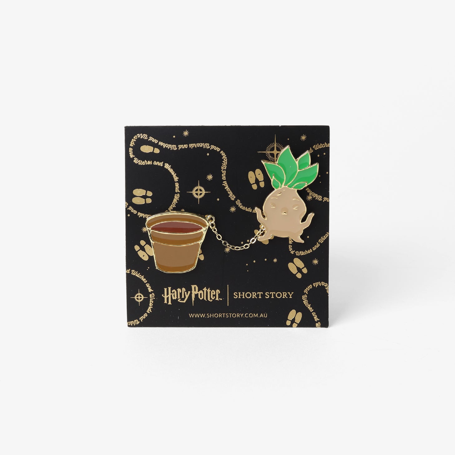 Harry Potter Enamel Pin Mandrake & Pot
