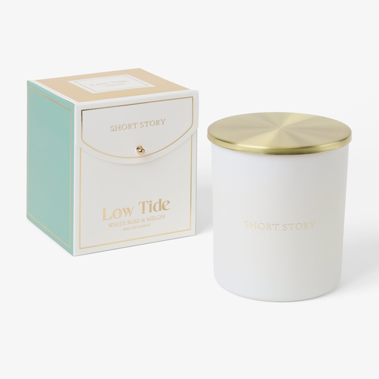 Signature Low Tide - White Rose & Melon Soy Candle