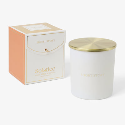 Signature Solstice - Peach, Berry & Vanilla Soy Candle