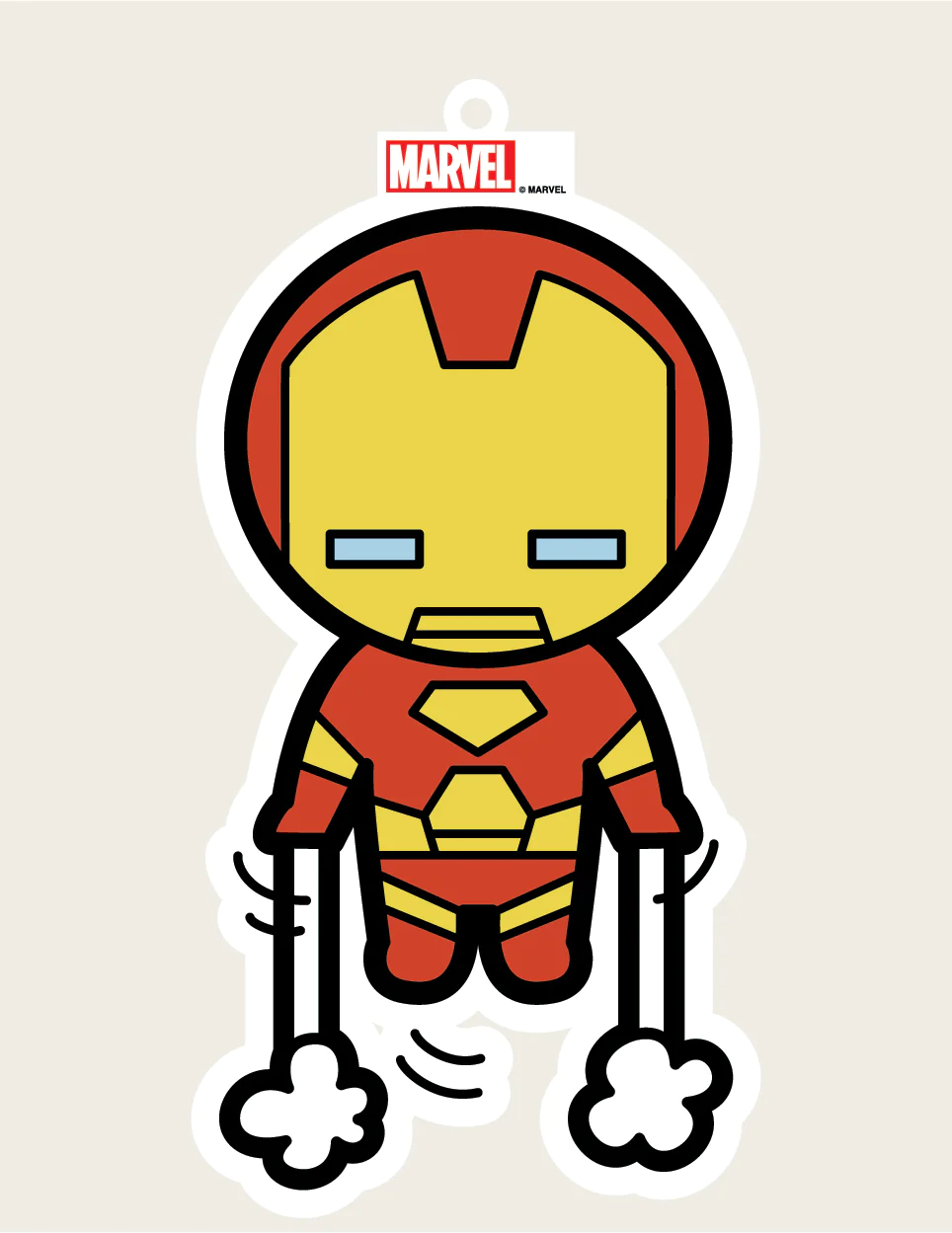 Marvel Car Air Freshener Iron Man