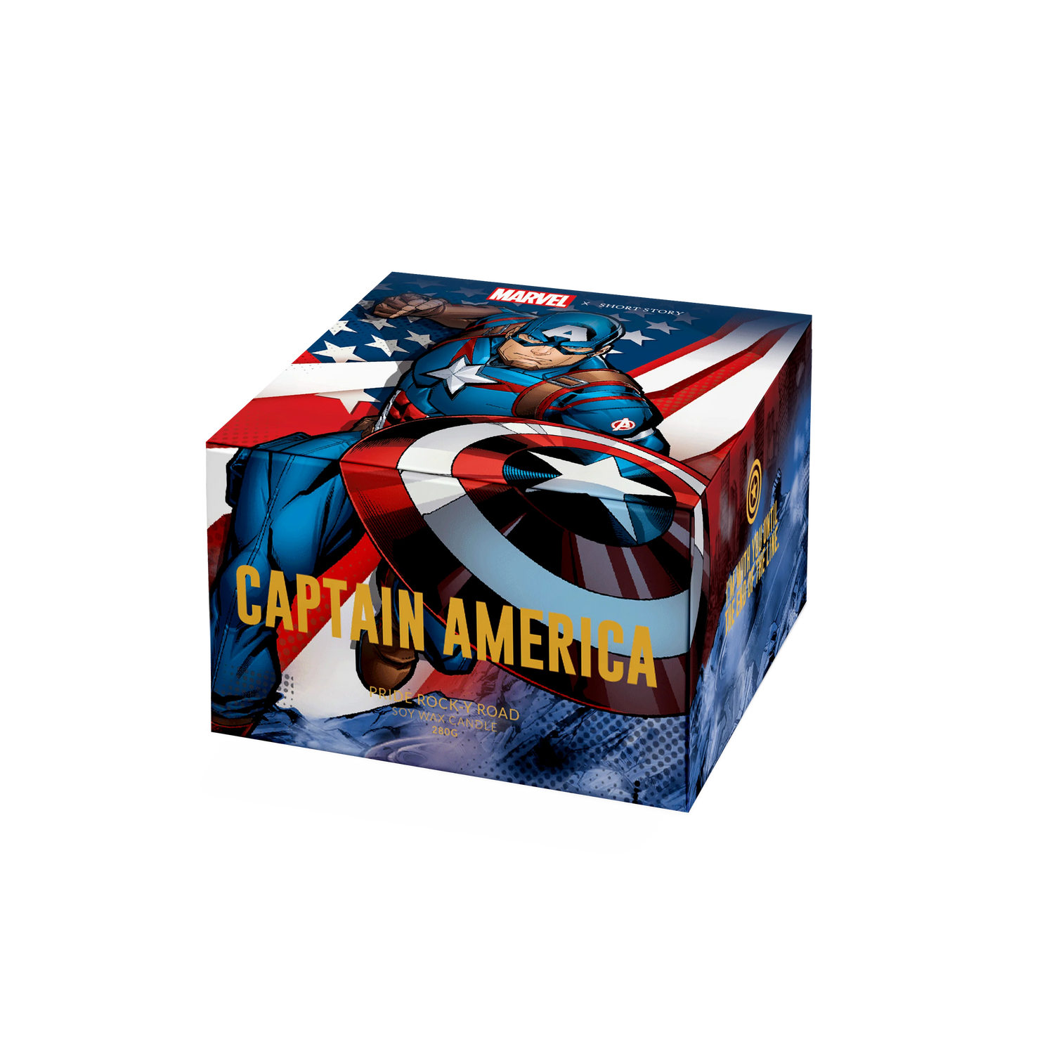 Marvel Candle Captain America