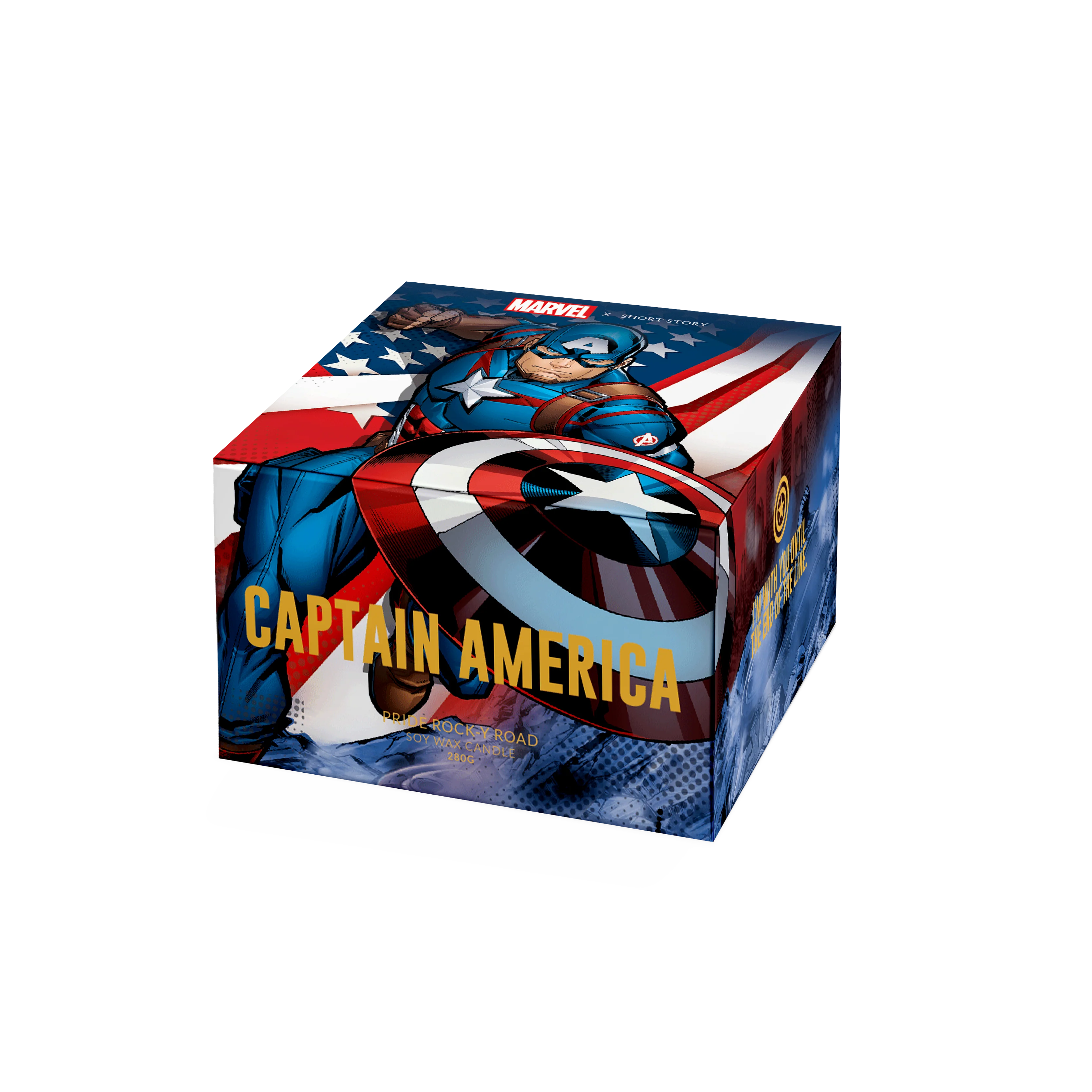 Marvel Candle Captain America