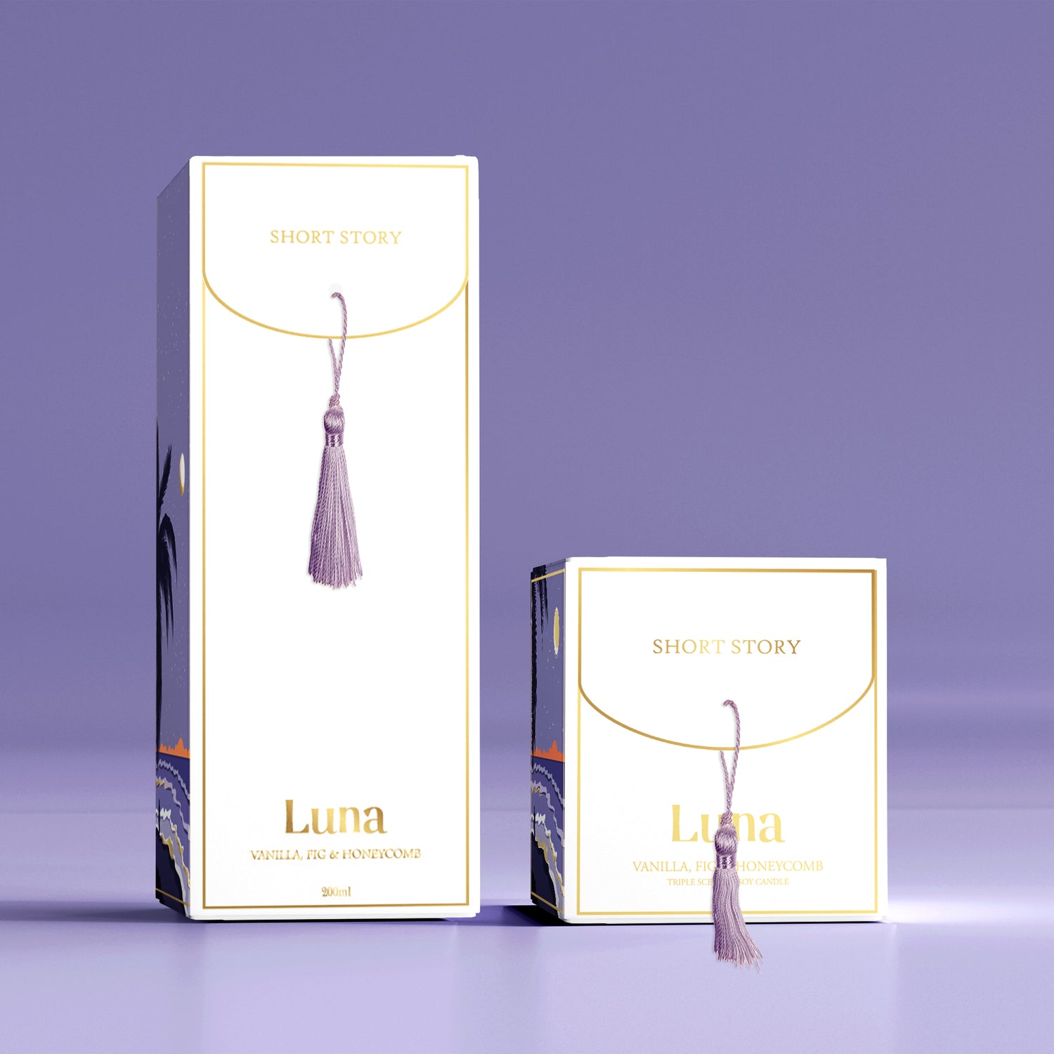 Candle Luna Vanilla, Fig &amp; Honeycomb