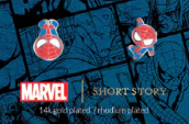 Marvel Epoxy Earring Spider-Man
