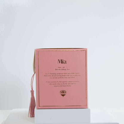 Candle Mia Pink Lychee &amp; Geranium