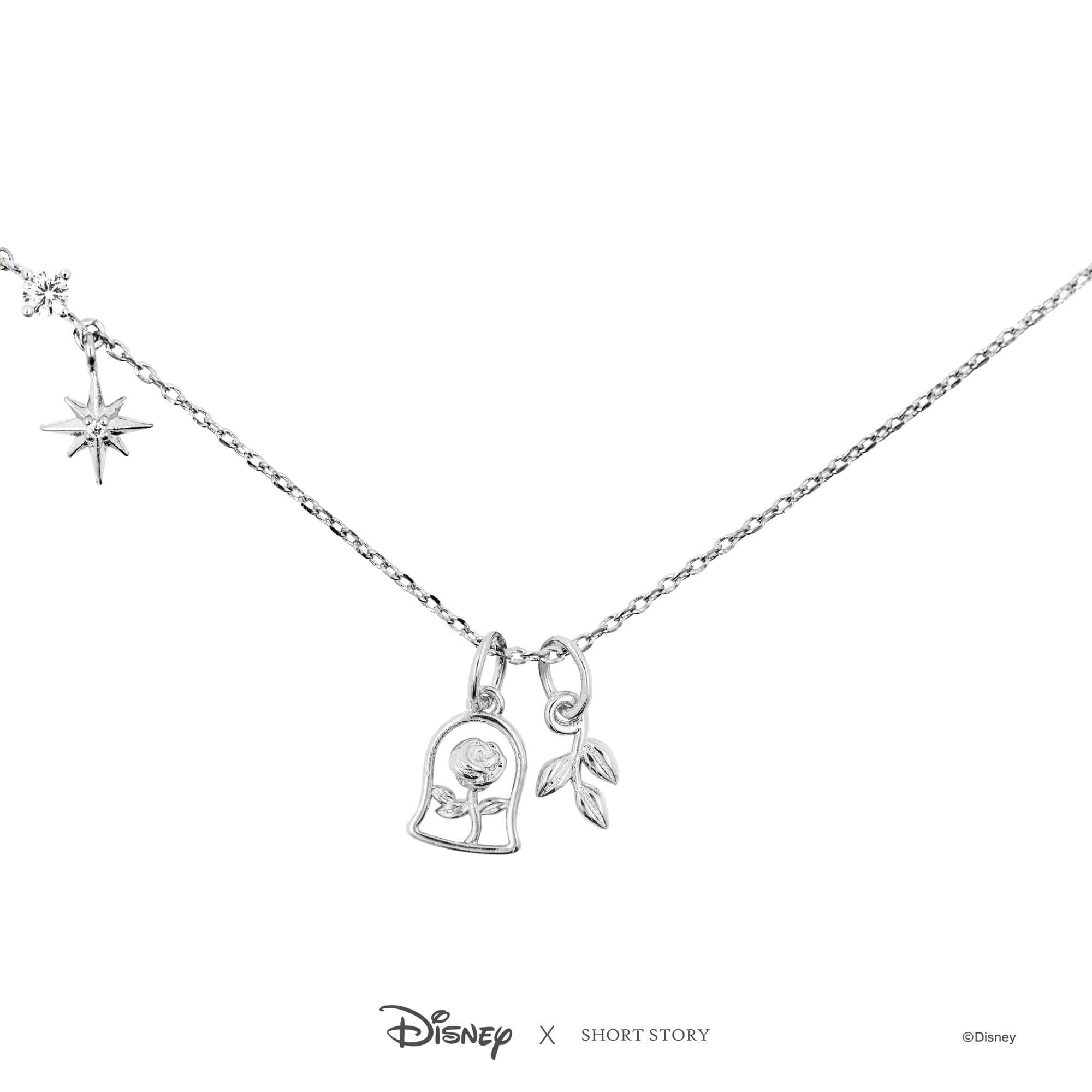 Disney Necklace Charm Leaves