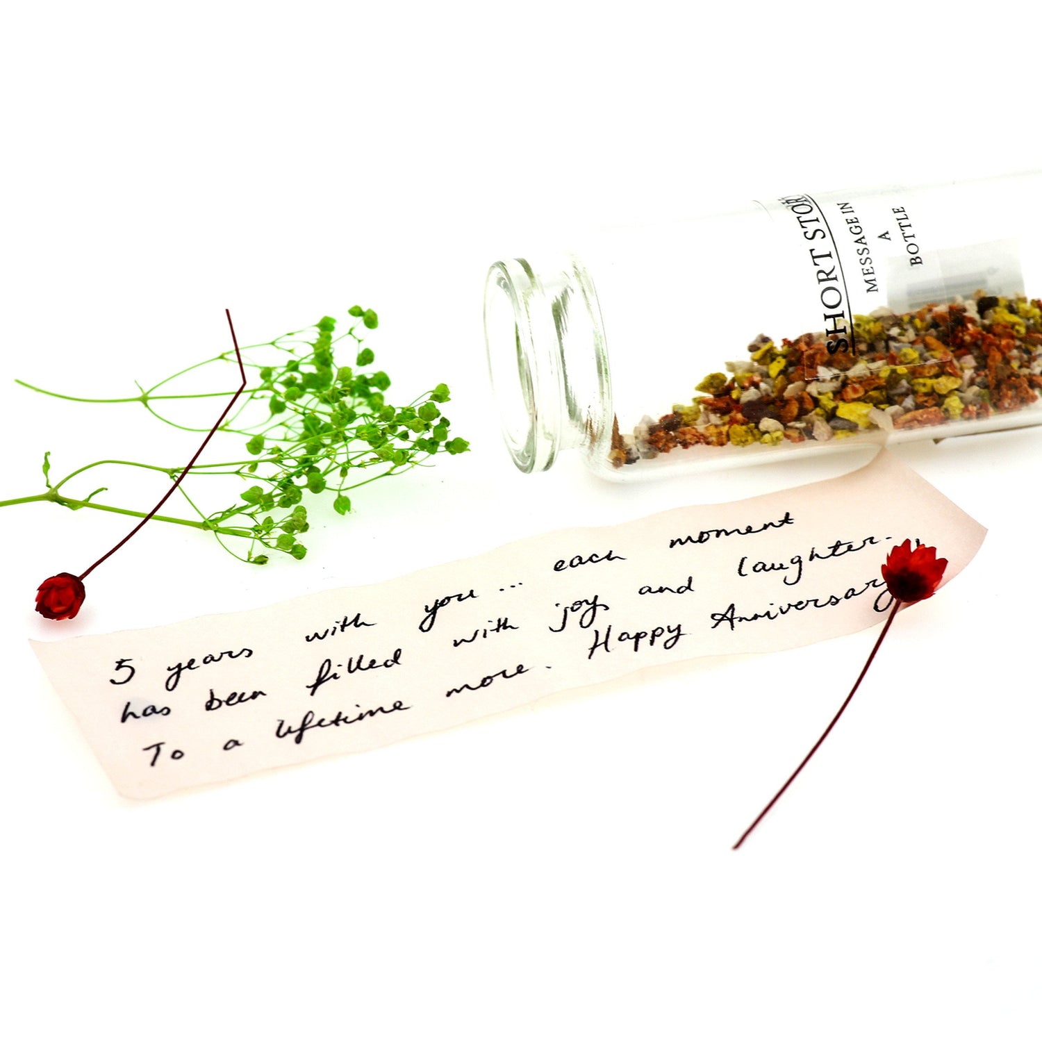 Message in a Bottle Rose Red
