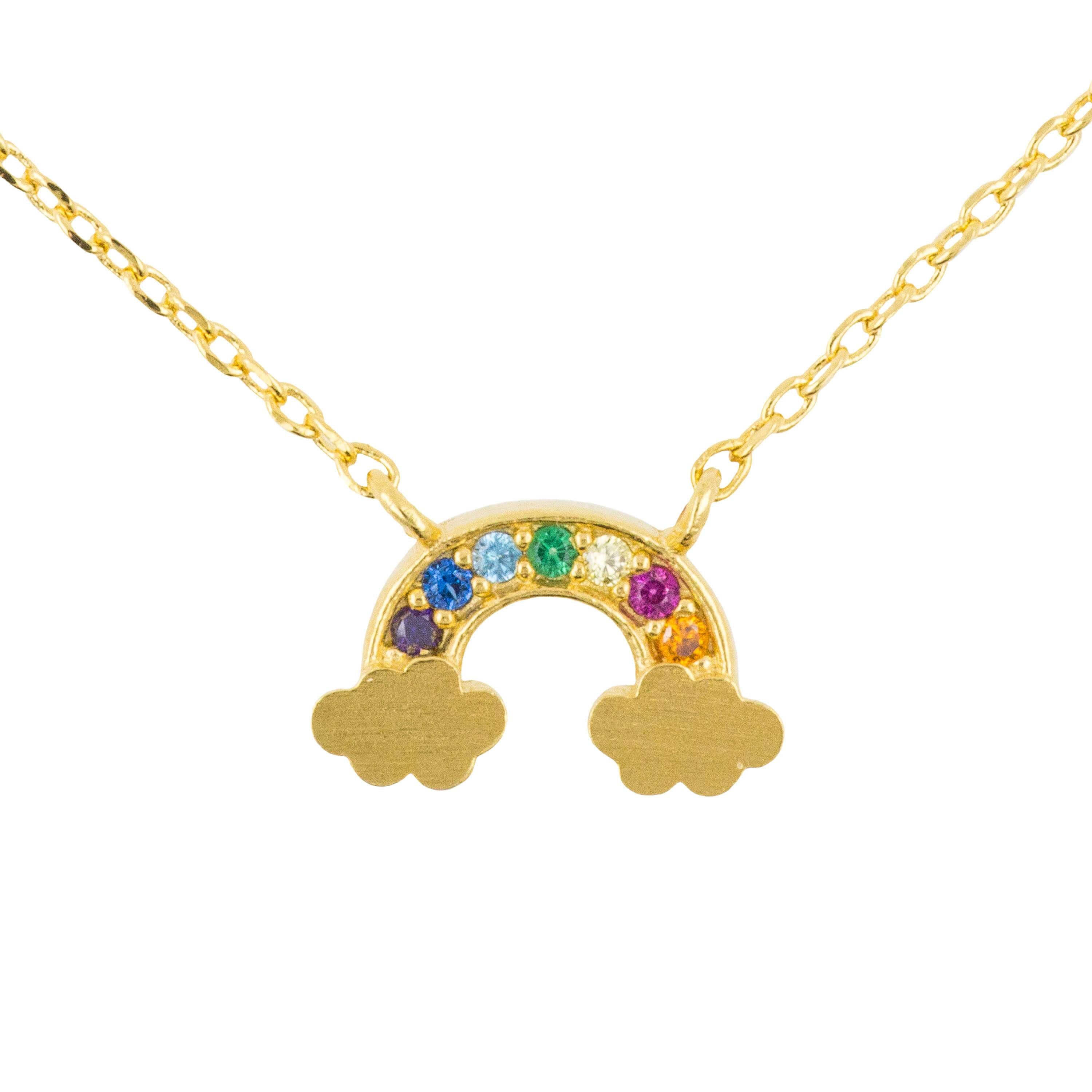 Necklace Diamante Rainbow