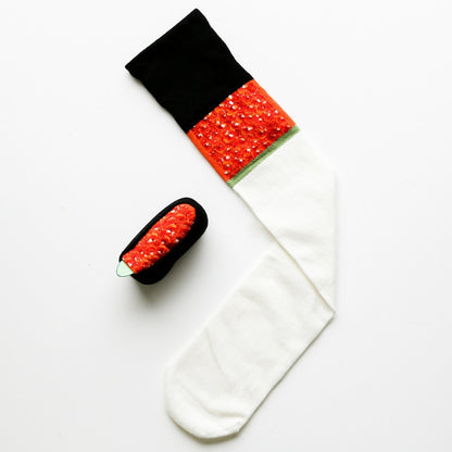 Sushi Socks Salmon Roe