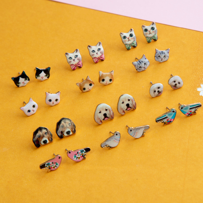 Earring Puppy Golden Retriever