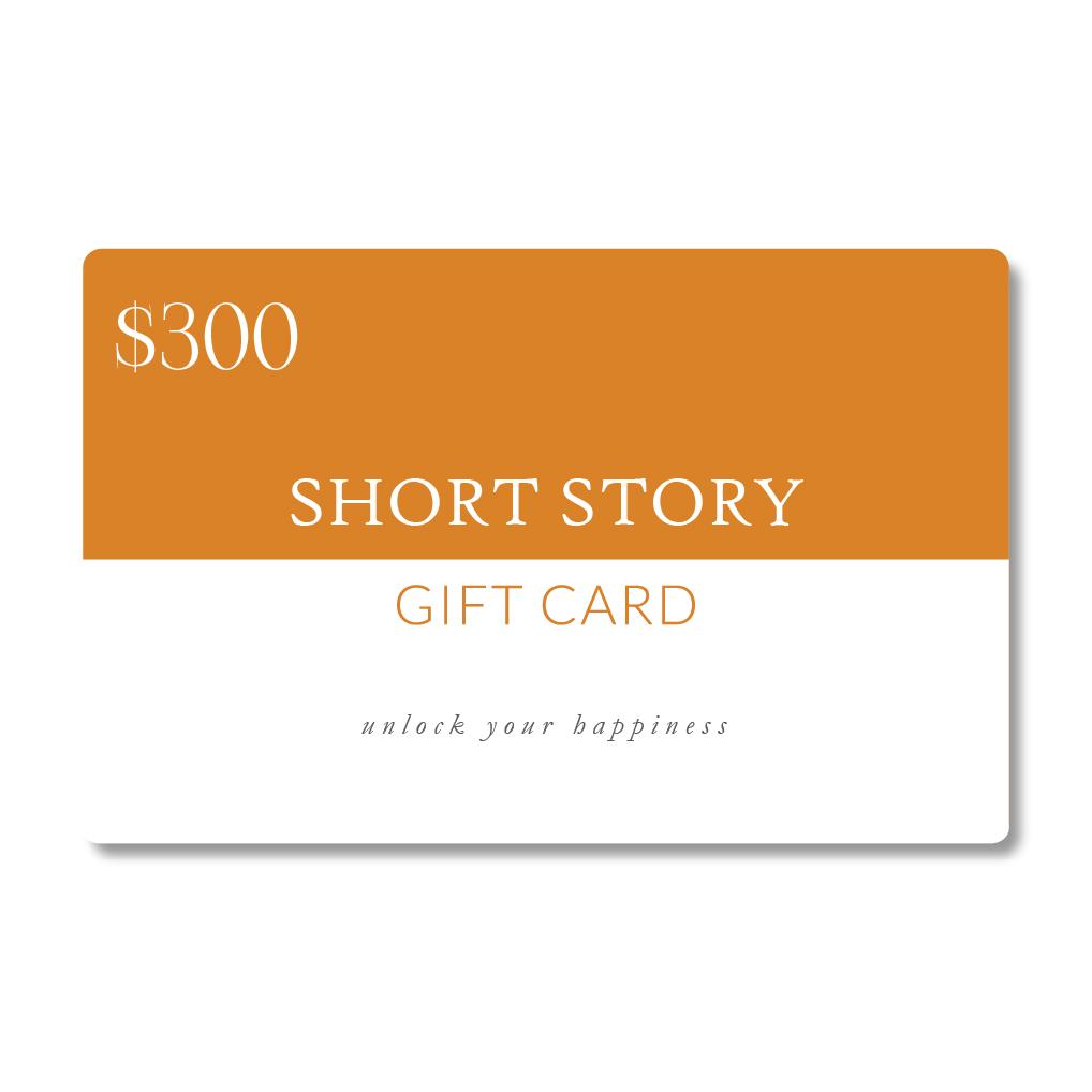 Short Story Digital Gift Card
