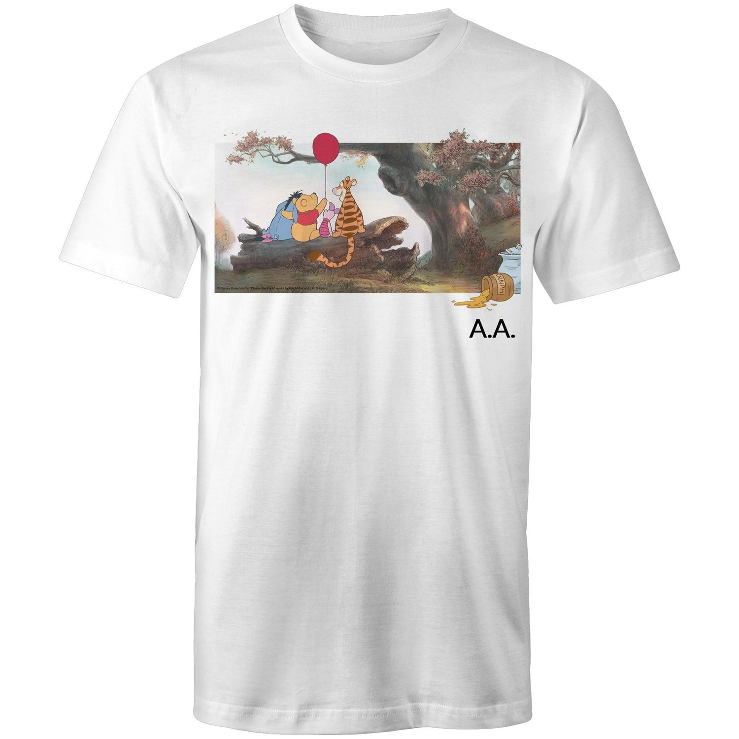 T-Shirt Print WTP Pooh &amp; Friends