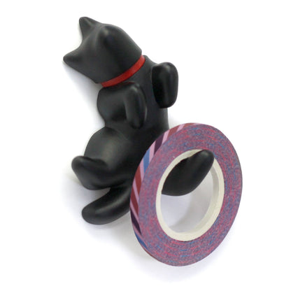 Dog Magnet Lazy Black