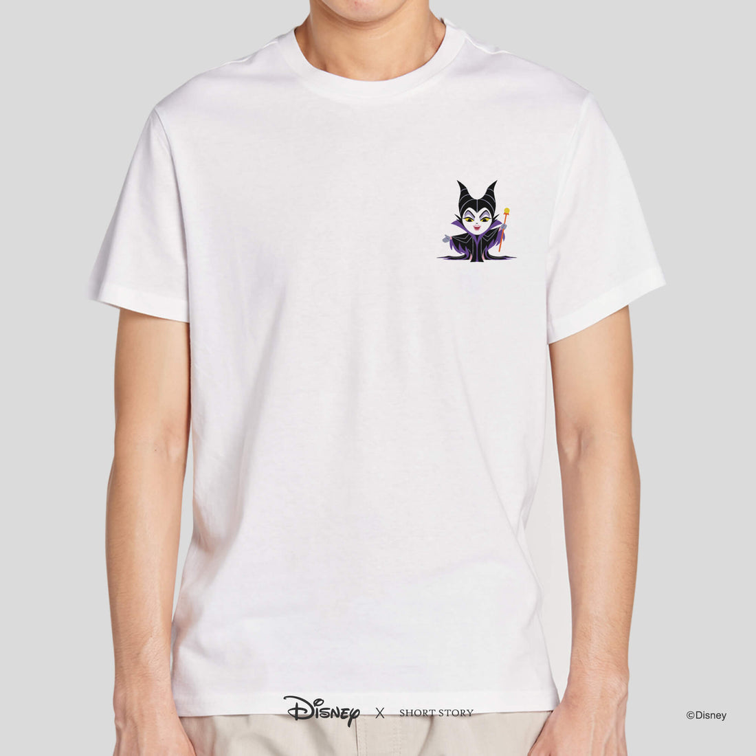 T-Shirt Embroidery Villains Maleficent