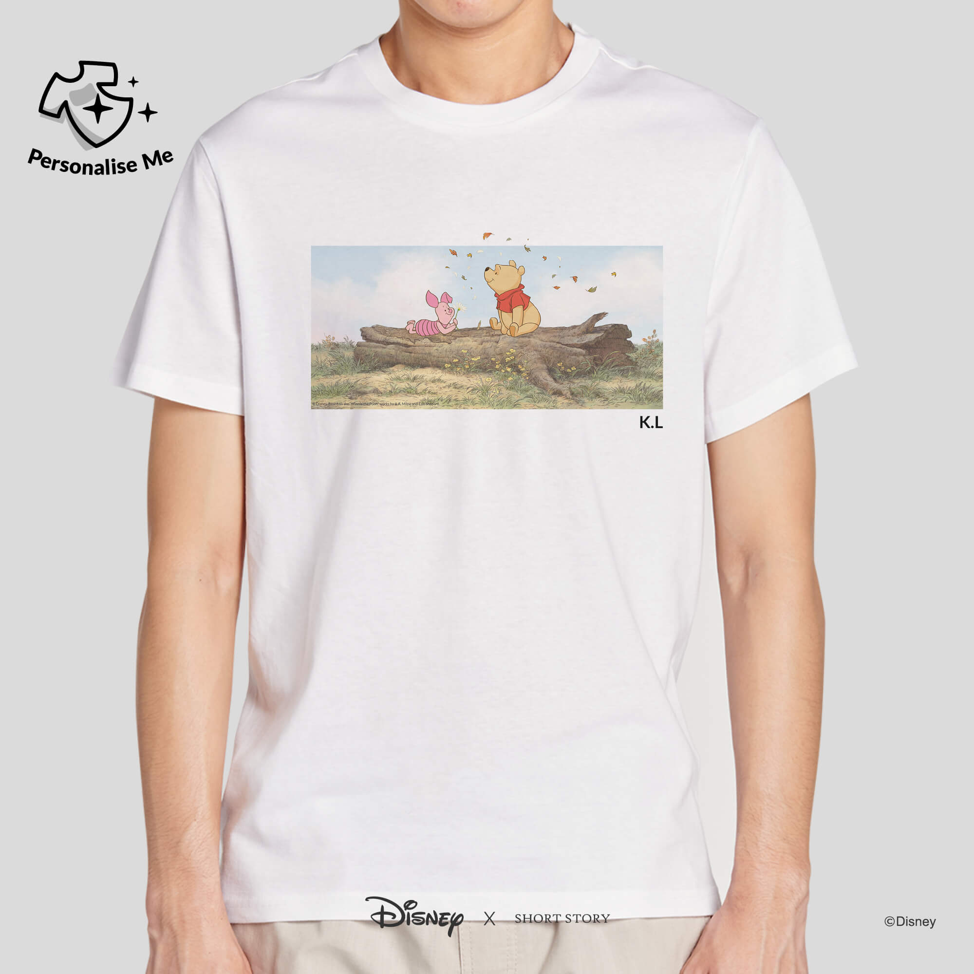 T-Shirt Print WTP Pooh &amp; Piglet