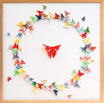 Special Edition Frame Circle Of Life Multi Butterflies