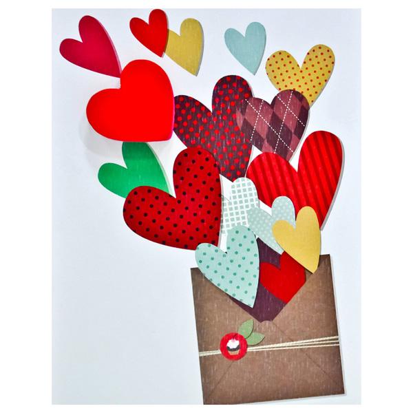 Card Heart Envelope