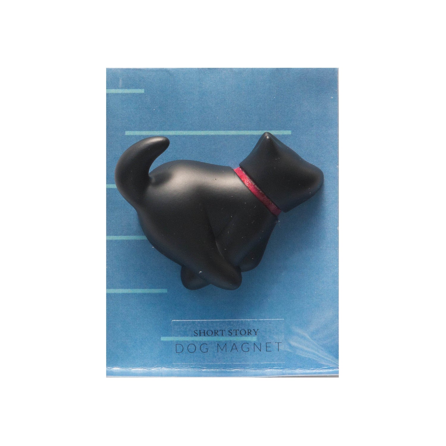 Dog Magnet Playful Black