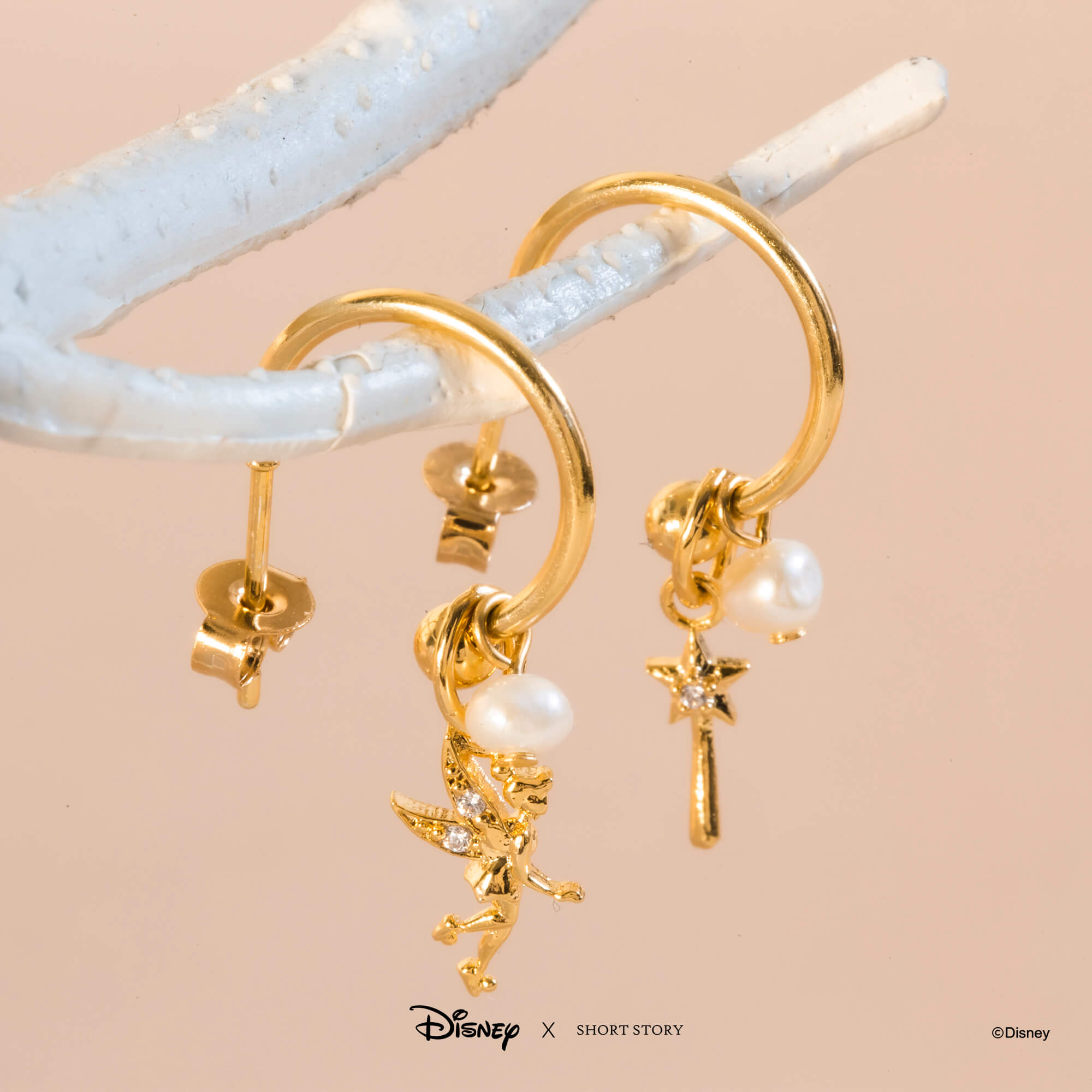 Tinkerbell hoop sale earrings