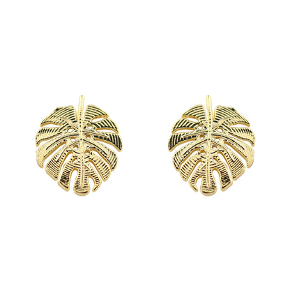 Earring Monstera Leaf