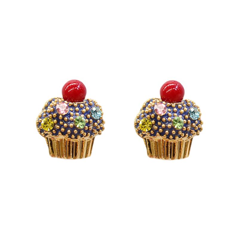 Fancy Earring Cupcakes