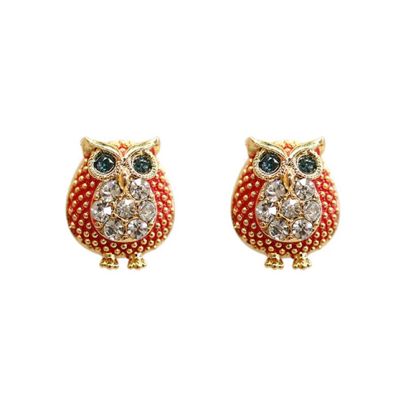 Fancy Earring Owls
