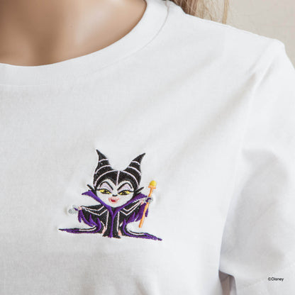 T-Shirt Embroidery Villains Maleficent