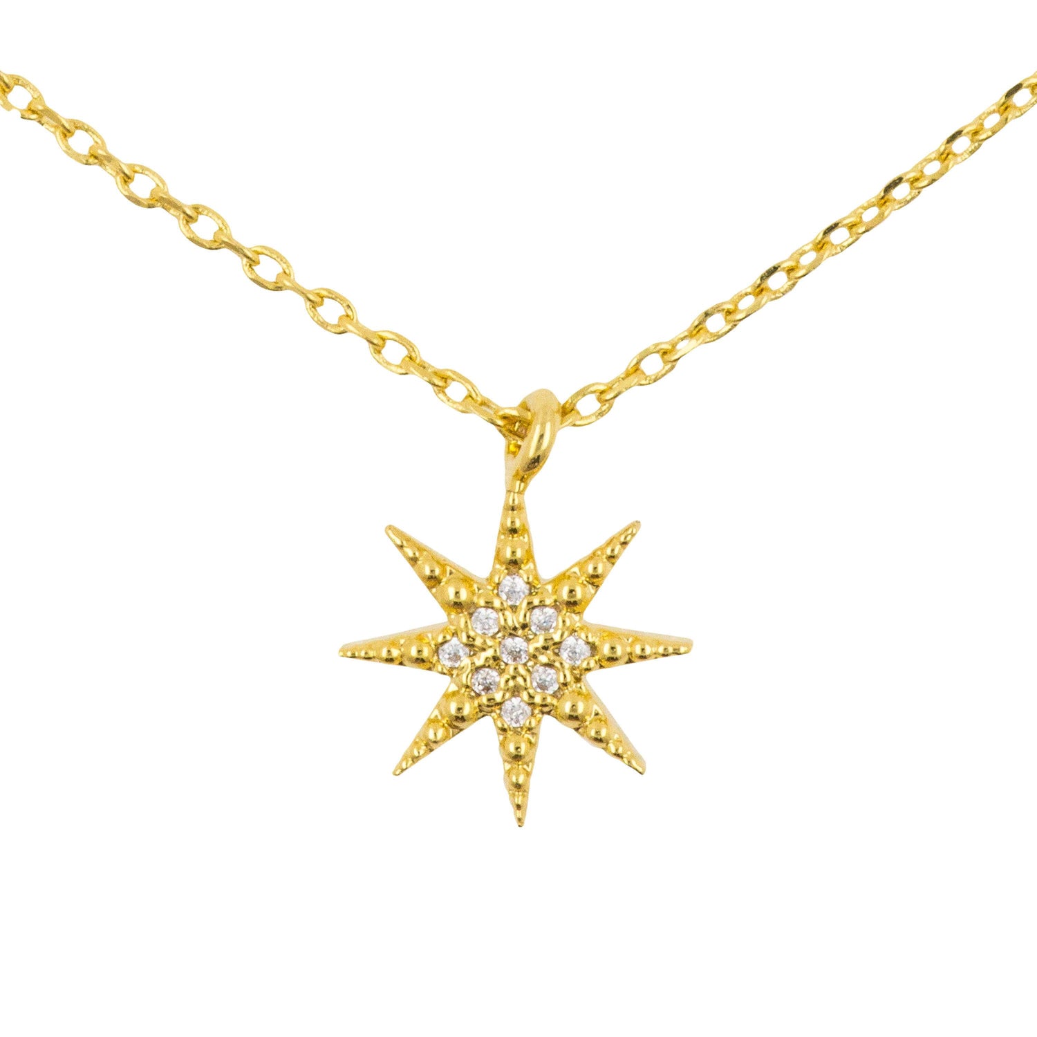 Necklace Diamante Morning Star