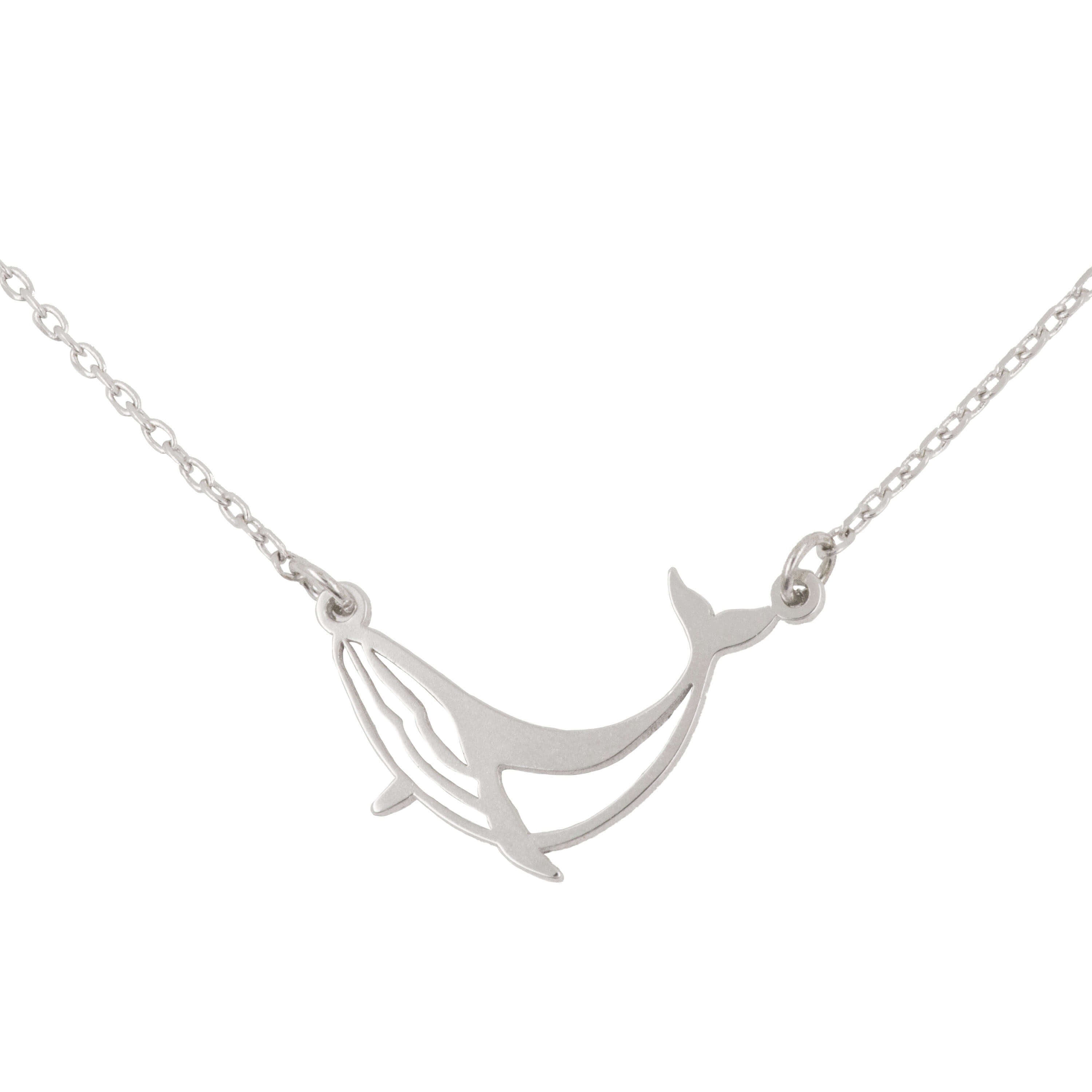 Necklace Whale Stencil