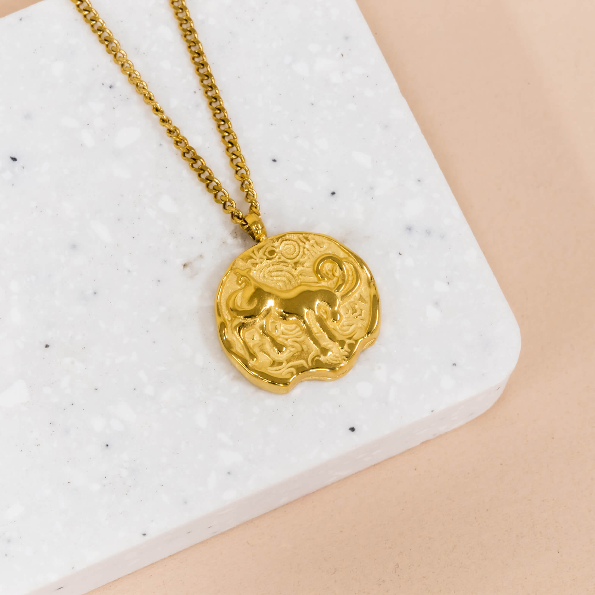 Shop Soul of the Sea Goat - Capricorn Necklace by ZARIIN at House of  Designers – HOUSE OF DESIGNERS
