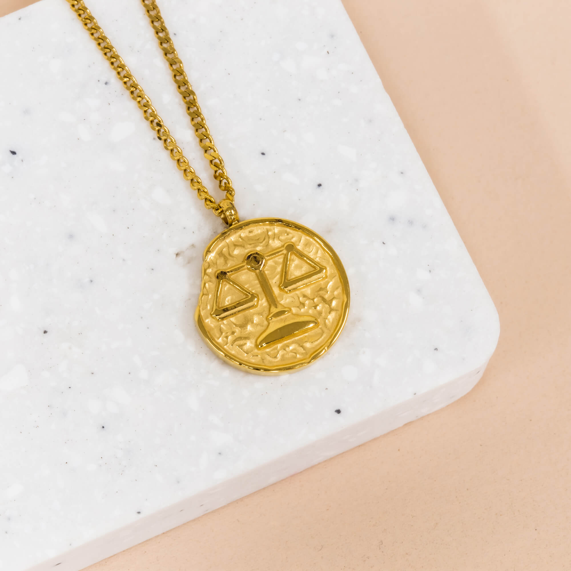 Libra medallion on sale