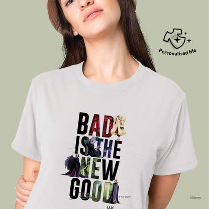T-Shirt Print Villains Bad Is The New Good