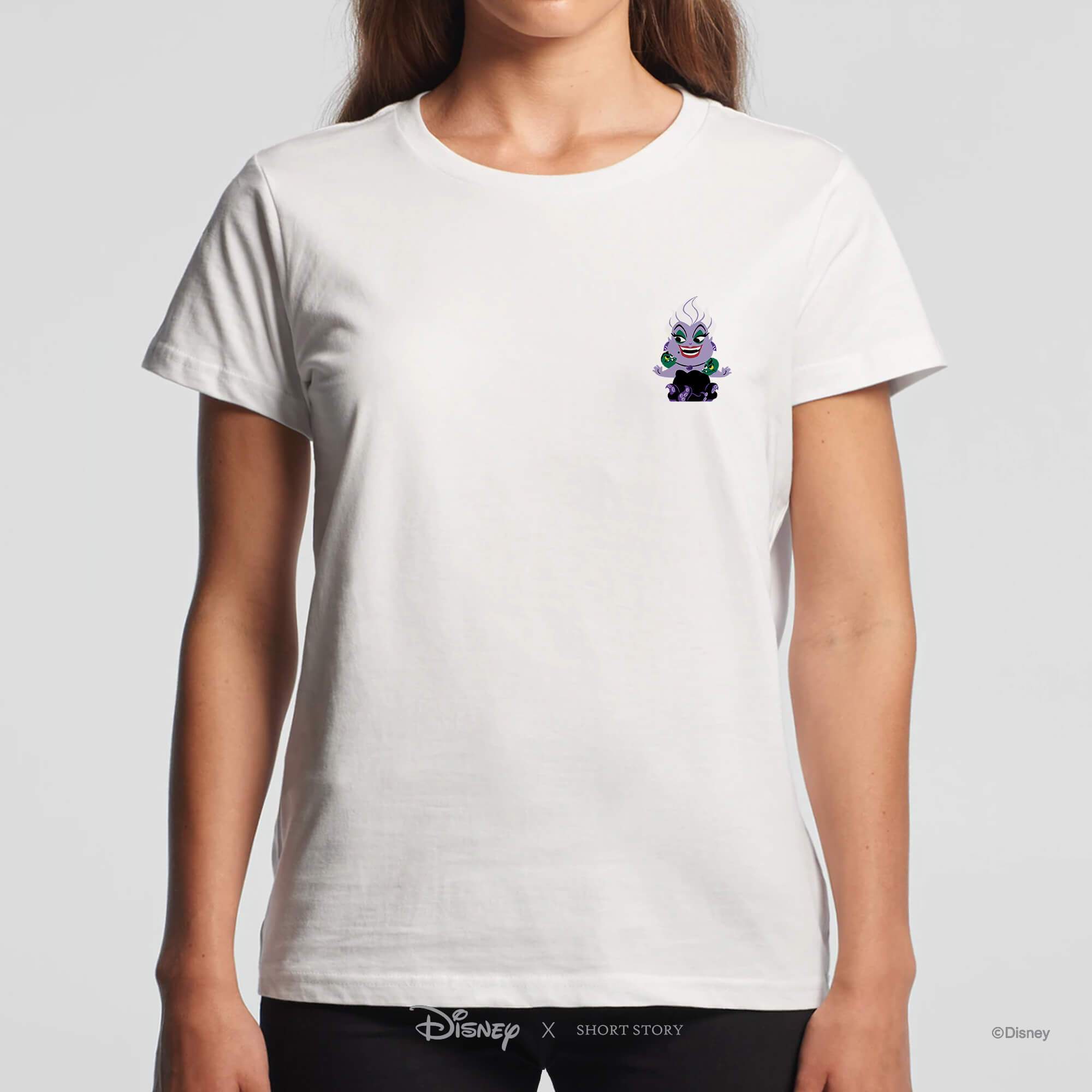 T-Shirt Embroidery Villains Ursula