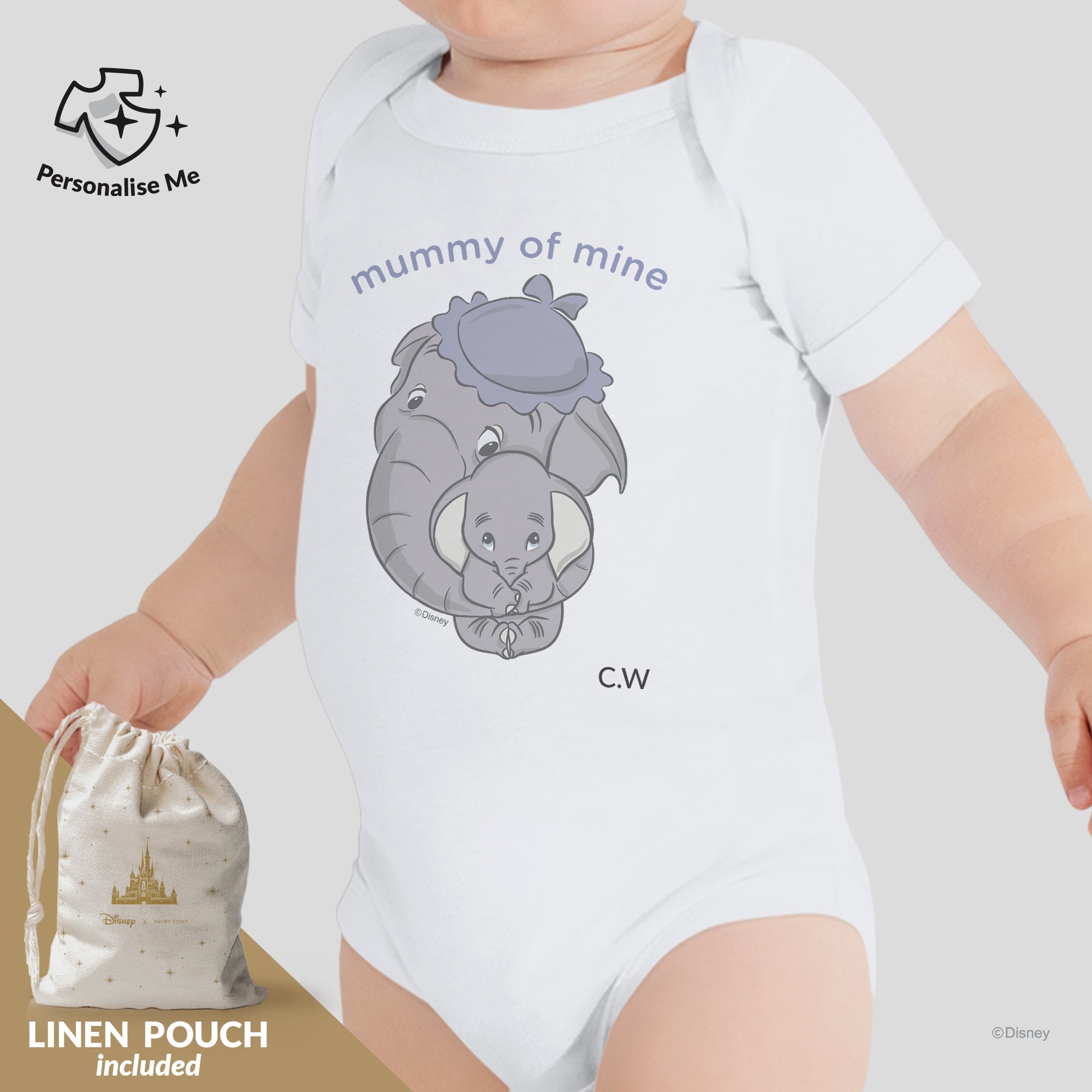 Bodysuit Print Dumbo Mummy of Mine Baby
