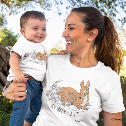 T-Shirt Print Bambi My Deer-est Adult