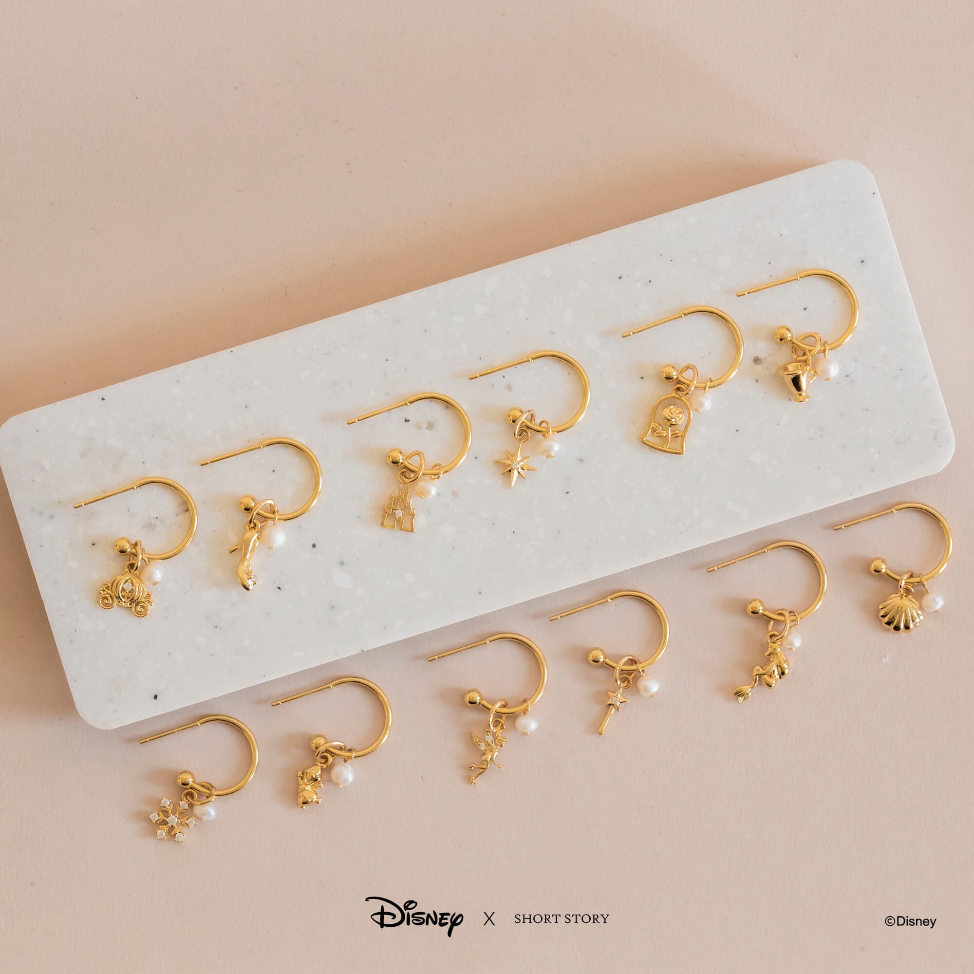 Disney Hoop Earring Tinker Bell