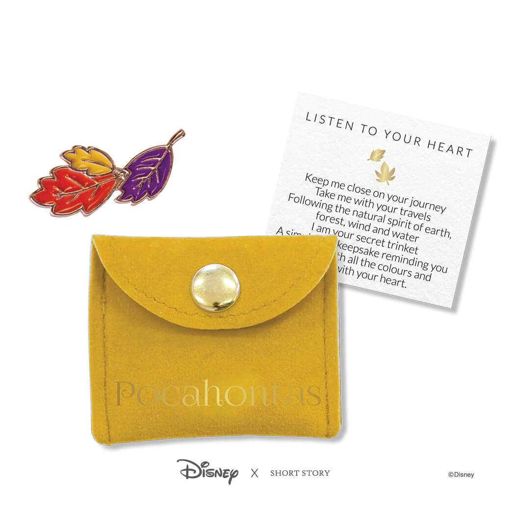 Disney Trinkets Pouch Pocahontas Leaves