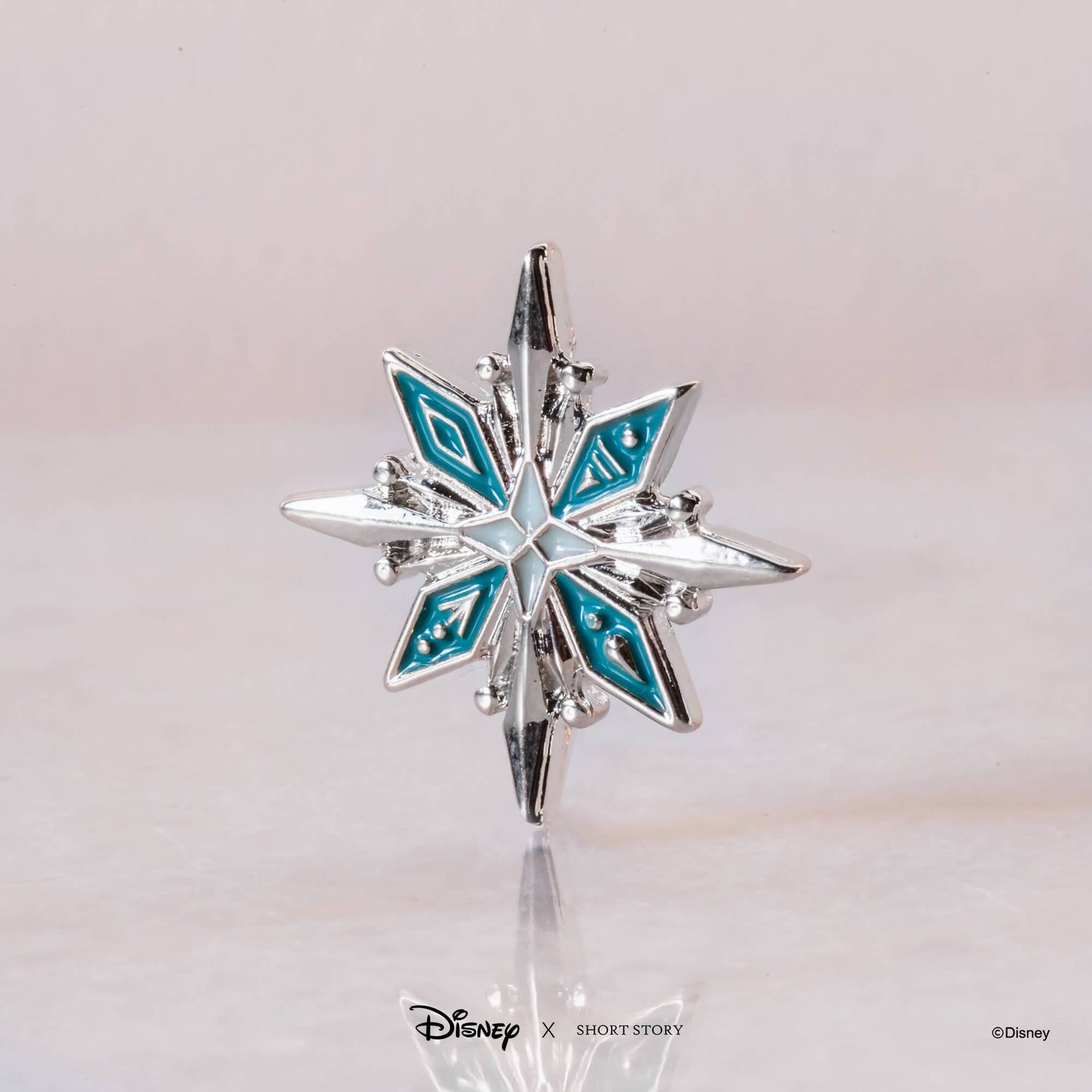 Disney Trinkets Pouch Elsa Snowflake