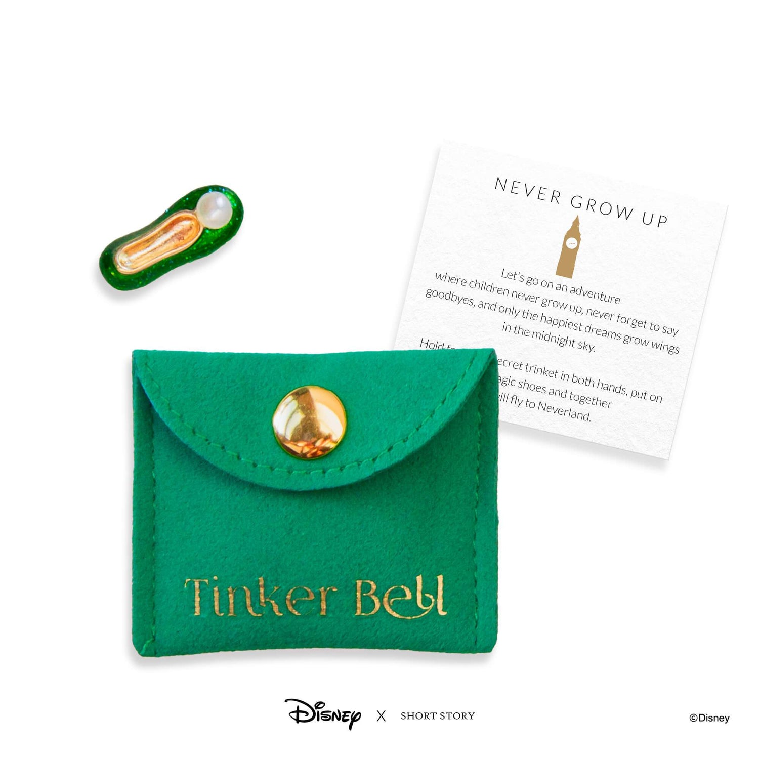 Disney Trinket Pouch Tinker Bell Shoe