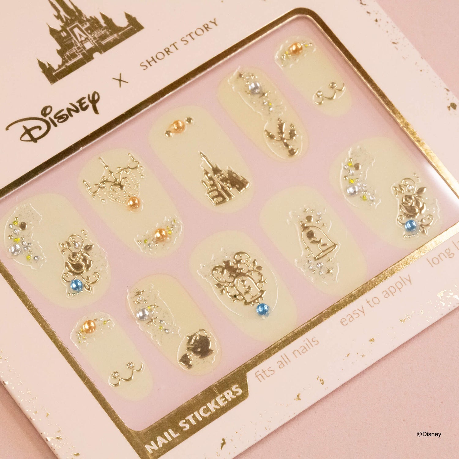 Disney Nail Sticker Beauty and the Beast